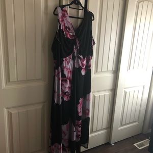 Laura floral maxi dress